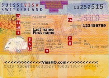 Visa du lịch Thụy Sỹ - Công Ty TNHH Dịch Vụ Du Lịch Viet Top